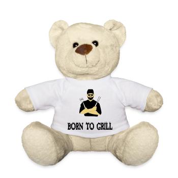 BBQ Grillen - Teddy - Weiß - Vorne