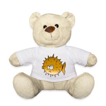 Kugelfisch - Teddy - Weiß - Vorne