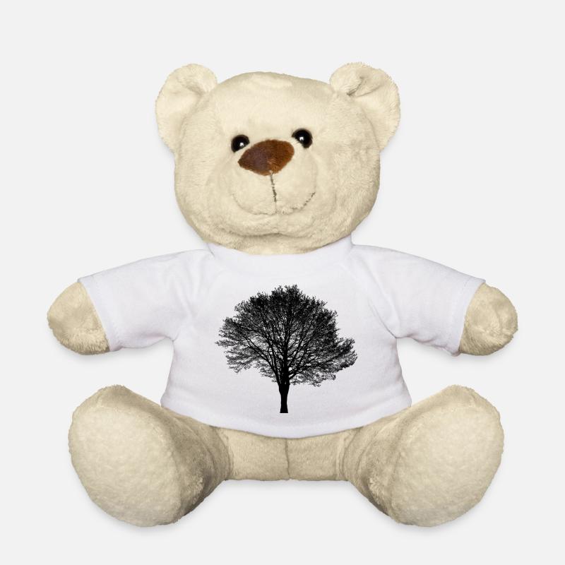Baum - Teddy - Weiß