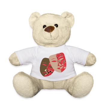 masken e 245 - Teddy - Weiß - Vorne