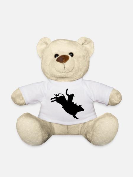 Bullriding - Nounours - blanc