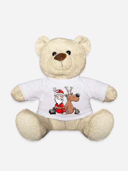 Weihnachts Dreamteam - Teddy - Weiß