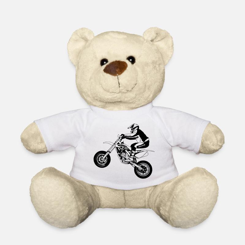 Supermoto - Teddy - Weiß