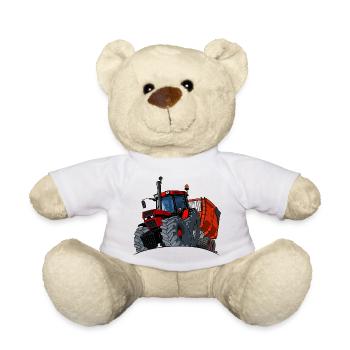 0856 case cart - Teddy Bear - white - Front