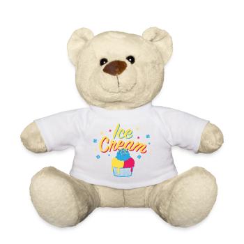 IceCream - Teddy Bear - white - Front