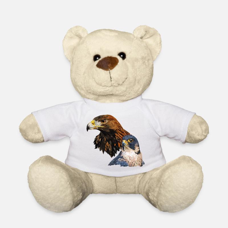 faucon pèlerin - Nounours - blanc