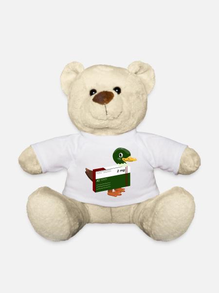 Funny duck - Teddy Bear - white