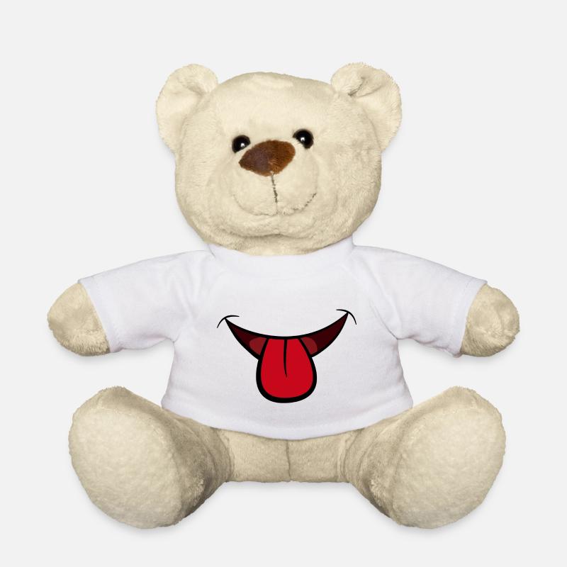 maske 2 - Teddy - Weiß