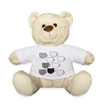cups - Teddy Bear - white - Front