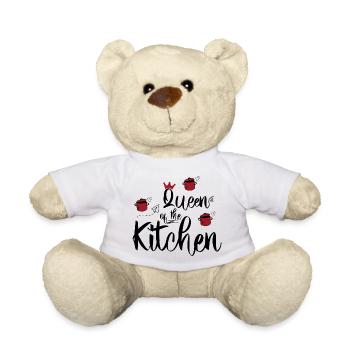 Reine de la cuisine - Nounours - blanc - Devant