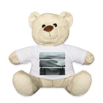 Vue brumeuse - Nounours - blanc - Devant