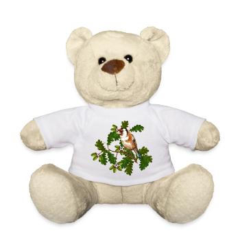 Vogel - Teddy - Weiß - Vorne