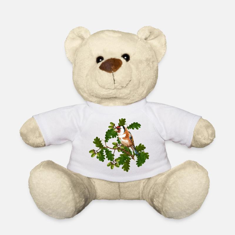 Vogel - Teddy - Weiß