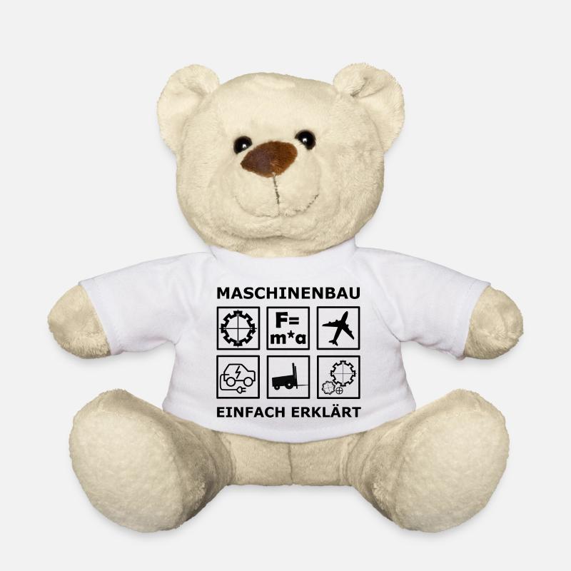 Maschinenbau Ingenieure - Teddy - Weiß