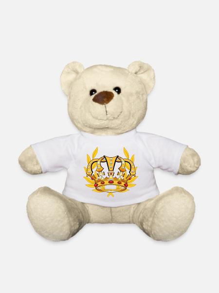 Roi héritier Majesté le prince royal - Nounours - blanc