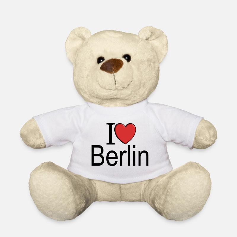 I love Berlin - Teddy - Weiß