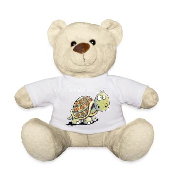 Süße Schildkröten - Schildkröte - Teddy - Weiß - Vorne