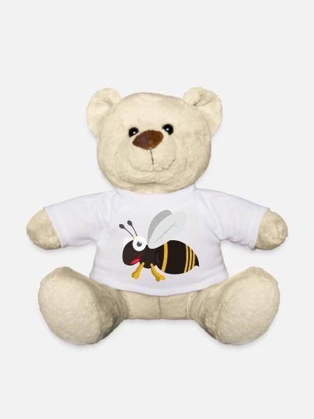 Guêpe - Nounours - blanc