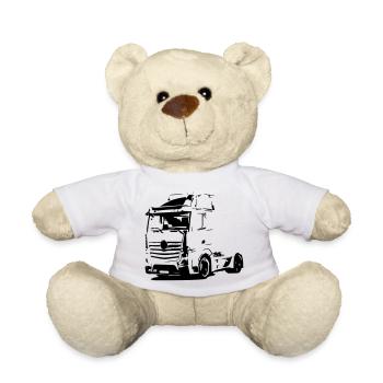 Deutscher LKW - Teddy - Weiß - Vorne