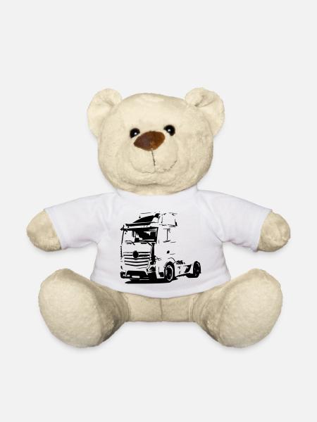 Deutscher LKW - Teddy - Weiß