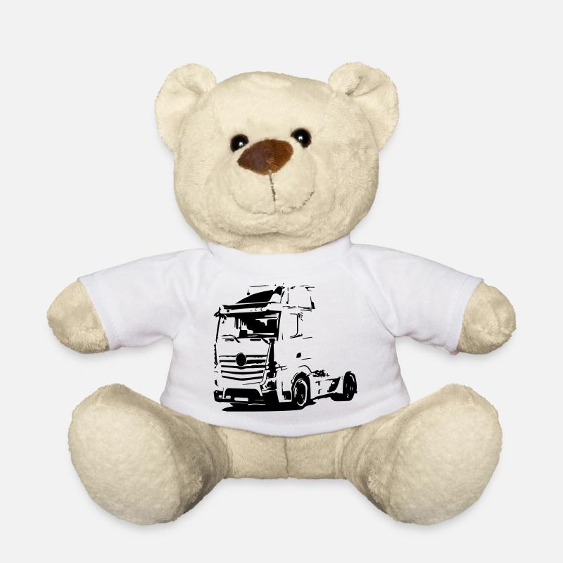Deutscher LKW - Teddy - Weiß