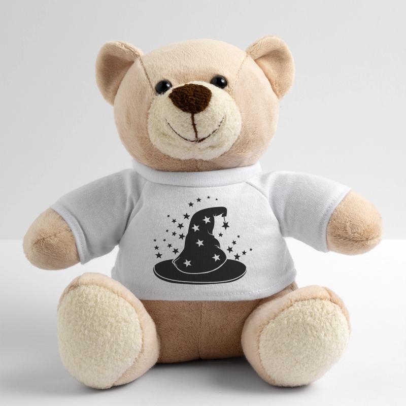 Magical wizard hat with stars Teddy Bear