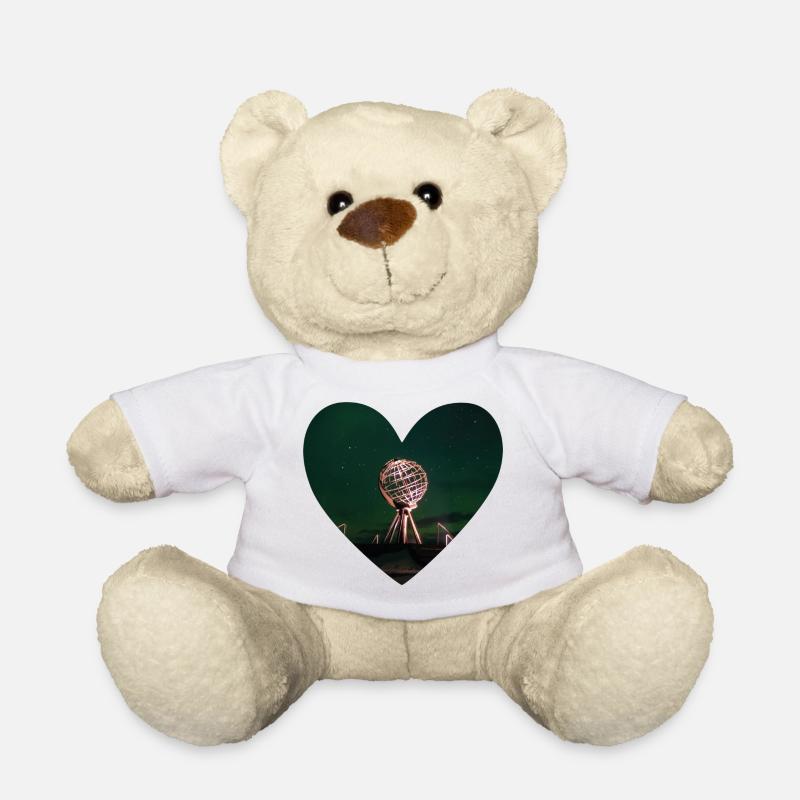 Nordkap Herz - Teddy - Weiß