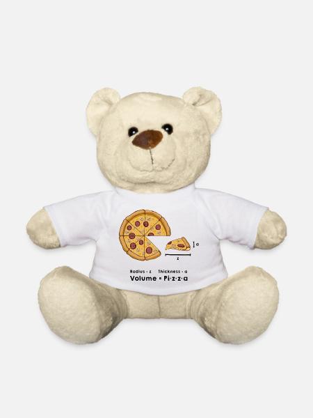 Pizza-Formel - Teddy - Weiß