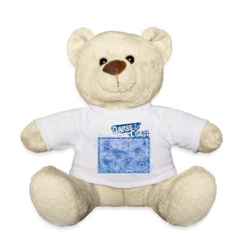 DarssCoast - Original Brand, VINTAGE Landkarte - Teddy - Weiß - Vorne