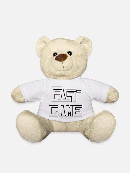 schnelles Spiel - Teddy - Weiß