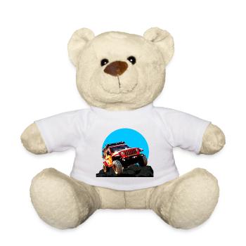 VÉHICULE TOUT-TERRAIN - Nounours - blanc - Devant
