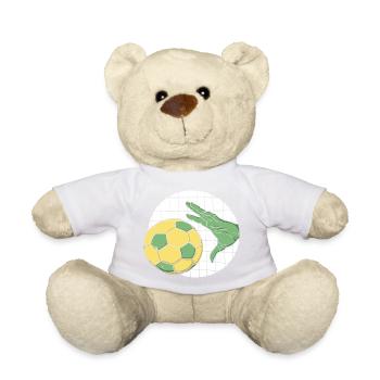 Joueur de handball Handball Ball Outfit HandballEr - Nounours - blanc - Devant