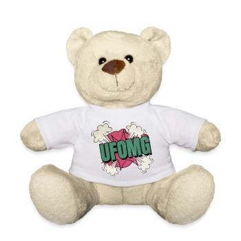 geek alien lovers alien kid cool anal probe - Teddy - Weiß - Vorne