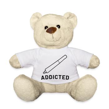 Joint Addicted - Teddy - Weiß - Vorne