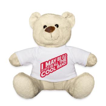 Je suis peut-être vieux - Nounours - blanc - Devant