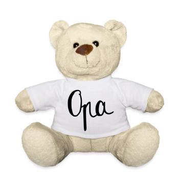 Opa - Teddy - Weiß - Vorne