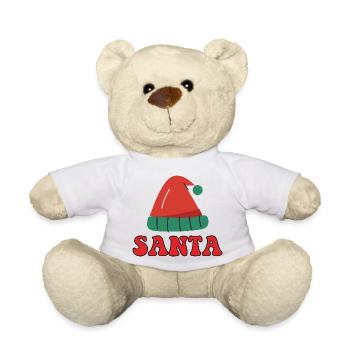 Santa - Teddy - Weiß - Vorne