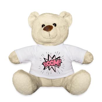 Boom rosa - Teddy - Weiß - Vorne