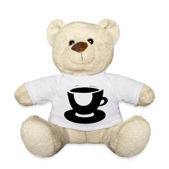 Café Tasse à thé Café japonais Caféine Nouveau 9 - Nounours - blanc - Devant