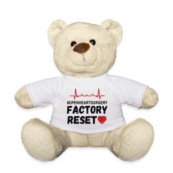 Open Heart Surgery - Factory Reset - Teddy Bear - white - Front