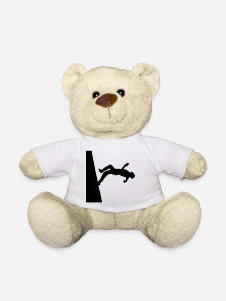 Wallflip - parkour - backflip - tricking skill - Teddy Bear - white