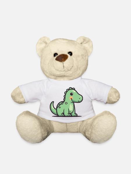 Dinosaure - Nounours - blanc