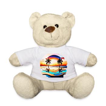 Summer Vibes #3 - Teddy - Weiß - Vorne
