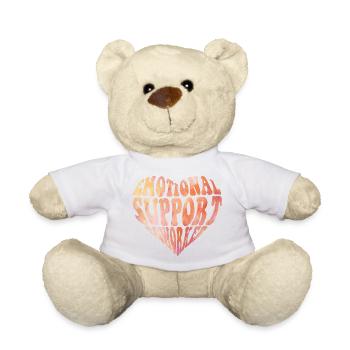 Collègue de soutien émotionnel - Nounours - blanc - Devant