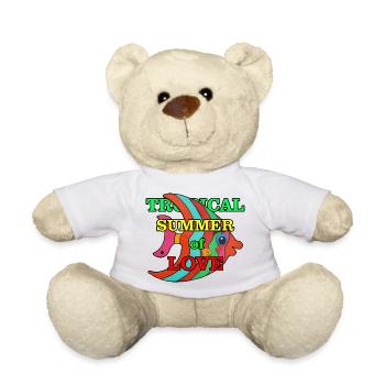 Perch - Teddy Bear - white - Front