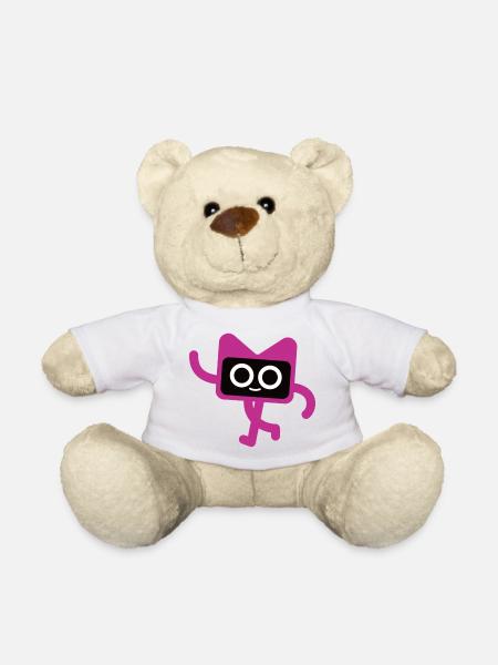 Kotlin Kodee Maskottchen - Teddy - Weiß