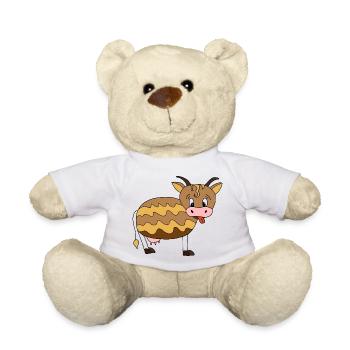 Kuh - Teddy - Weiß - Vorne