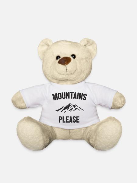 Berge bitte - Teddy - Weiß