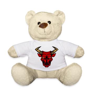 Taureau Taureau - Nounours - blanc - Devant