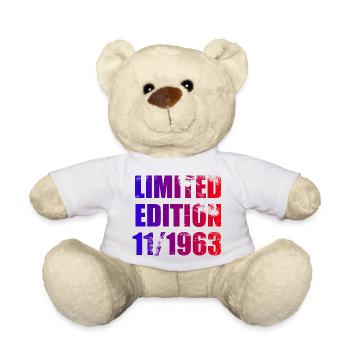 60th Birthday Edition Limitée 11/1963 - Nounours - blanc - Devant